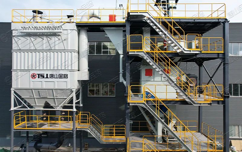 浙江干法制砂樓項(xiàng)目安裝飛快，馬上完工！